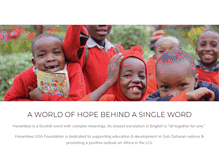 Tablet Screenshot of harambeeusa.org